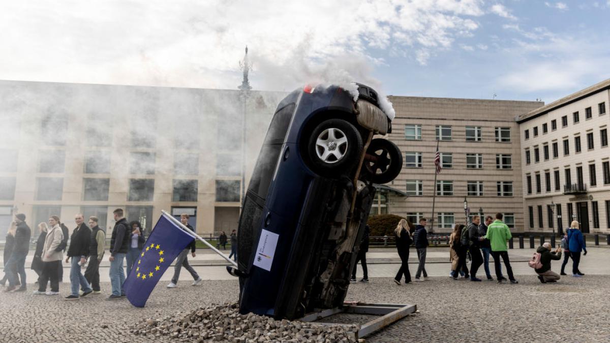 protest motoare combustie germania getty