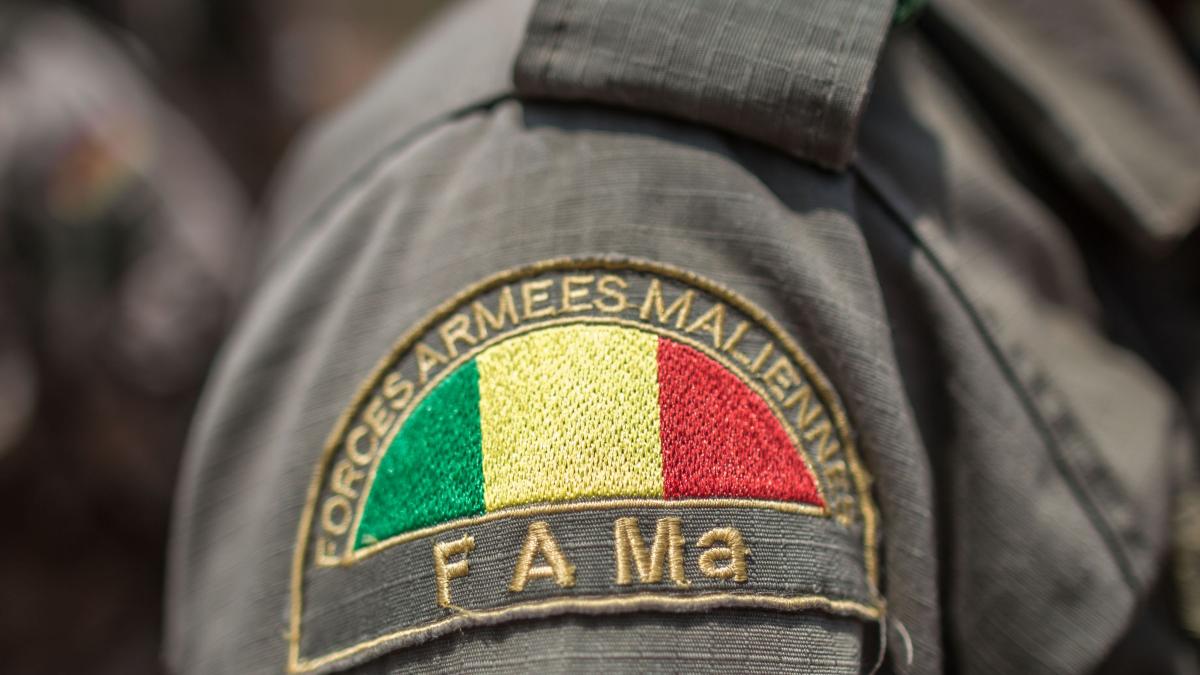 emblema militara a armatei din mali