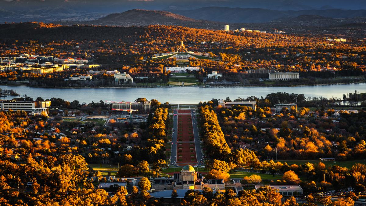 peisaj din canberra