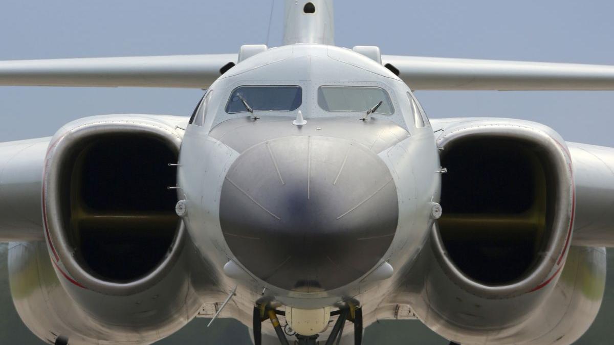 H-6 Chinese Bomber by Getty