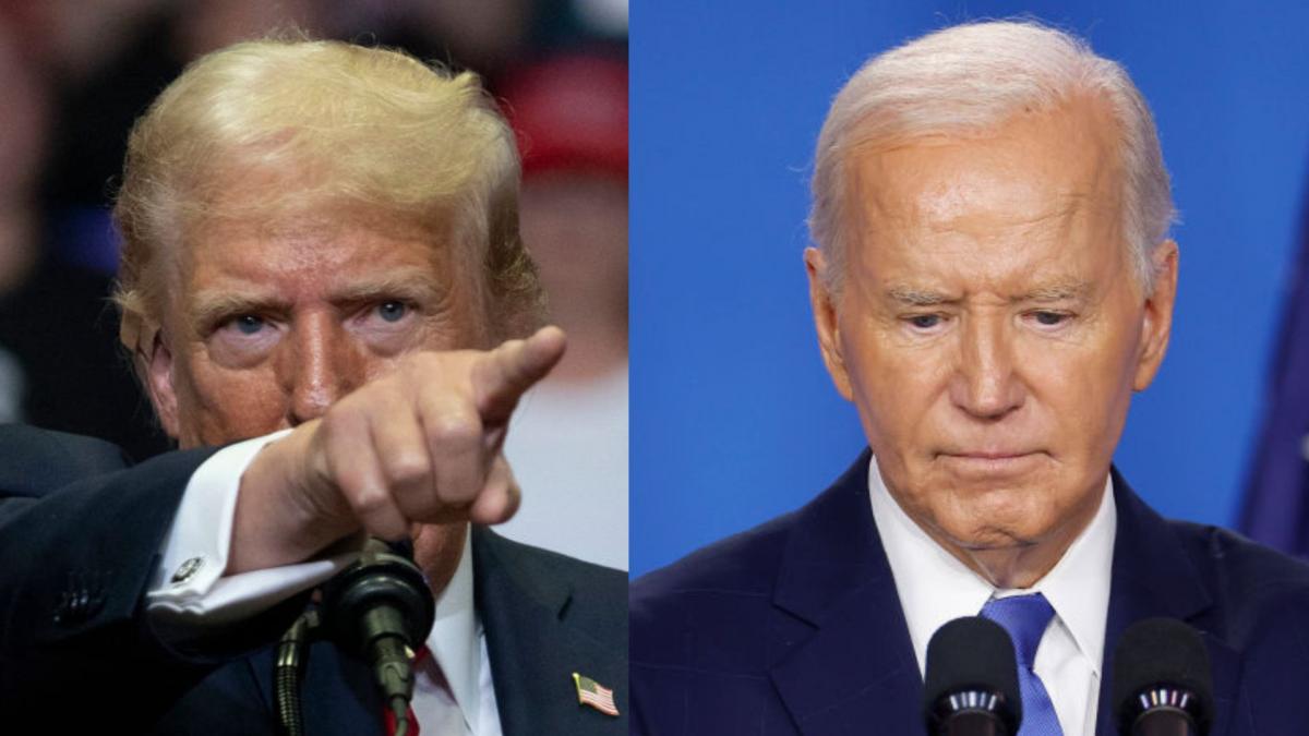 colaj donald trump si joe biden