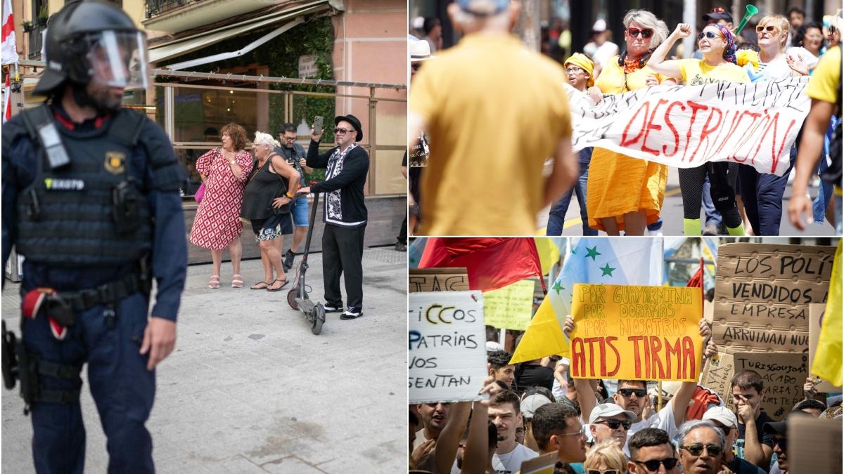 Proteste anti-turi?ti ?n Barcelona (iulie 2024) ?i ?n Insulele Canare (aprilie 2024)