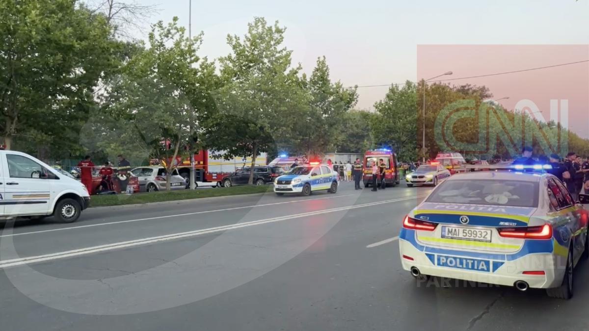 Șofer fugar căutat în București, după ce a accidentat mortal un copil și a rănit grav un altul, în parcarea Parcului Pantelimon