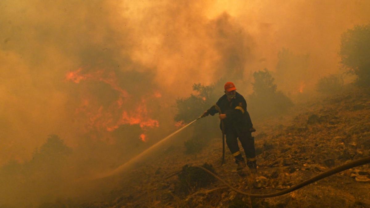 Δεκάδες δασικές πυρκαγιές ξέσπασαν μέσα σε μόλις 24 ώρες.  Σοβαρή κατάσταση στο νησί της Εύβοιας