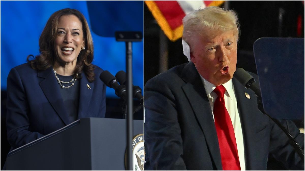 Kamala Harris Donald Trump Zuma Press