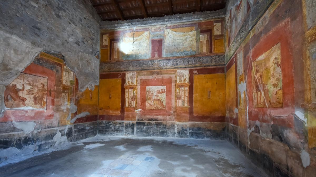 casa din situl pompei