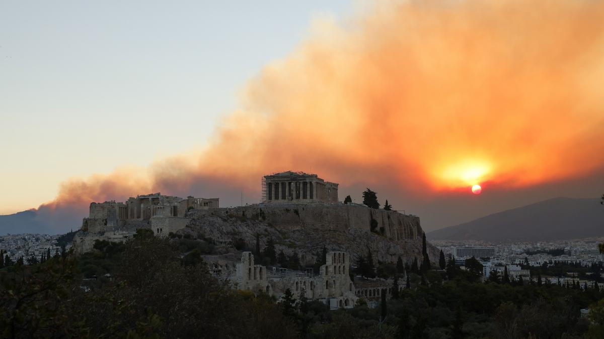 incendii in grecia