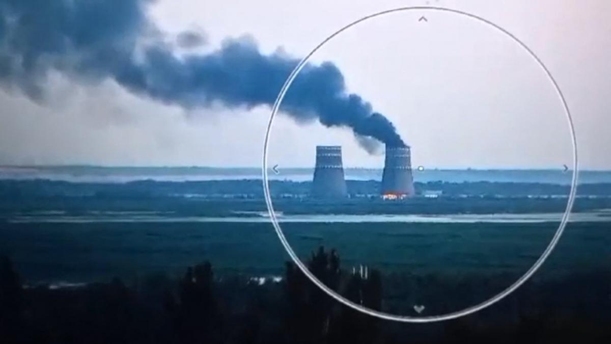 incendiu centrala nucleara zaporojie