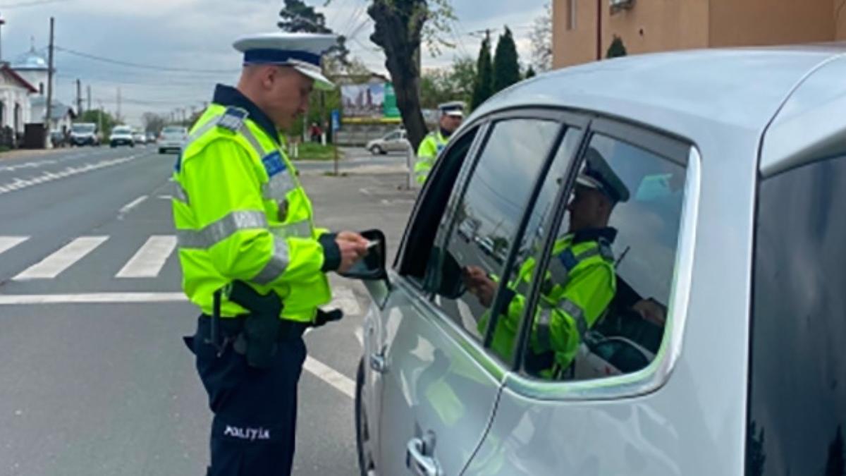 politist rutiera sofer trafic