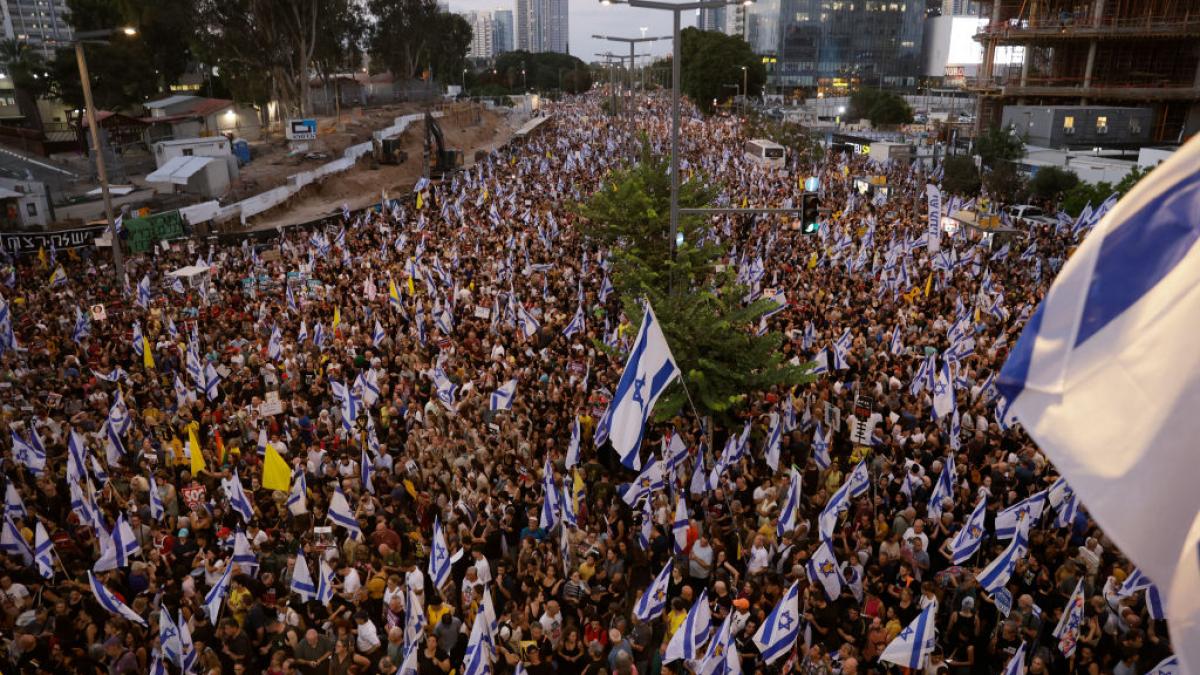 proteste violente in israel