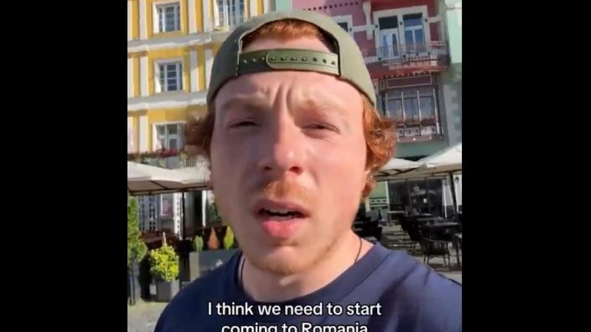 turist american in romania