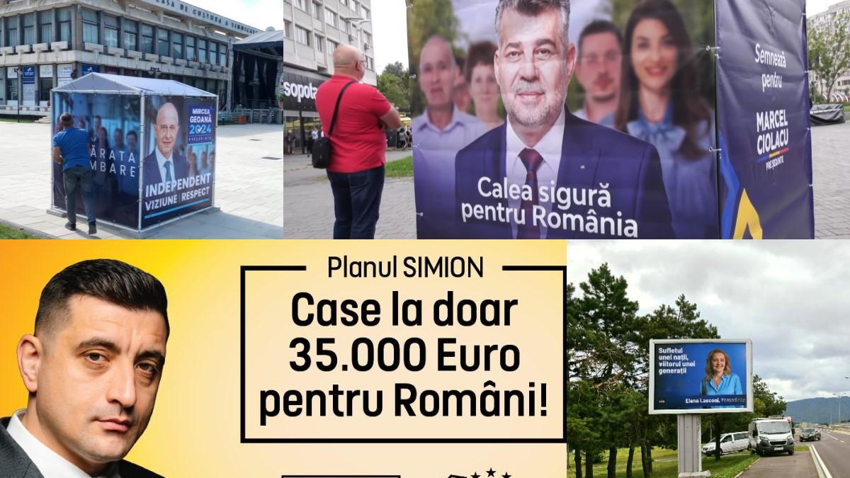 Ciolacu este „calea sigură”, Șoșoacă face „România mare din nou”, Ciucă e „în slujba țării”