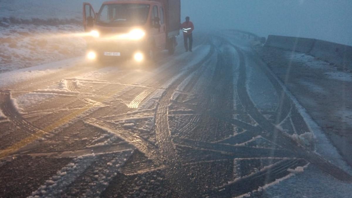 transalpina cu zapada