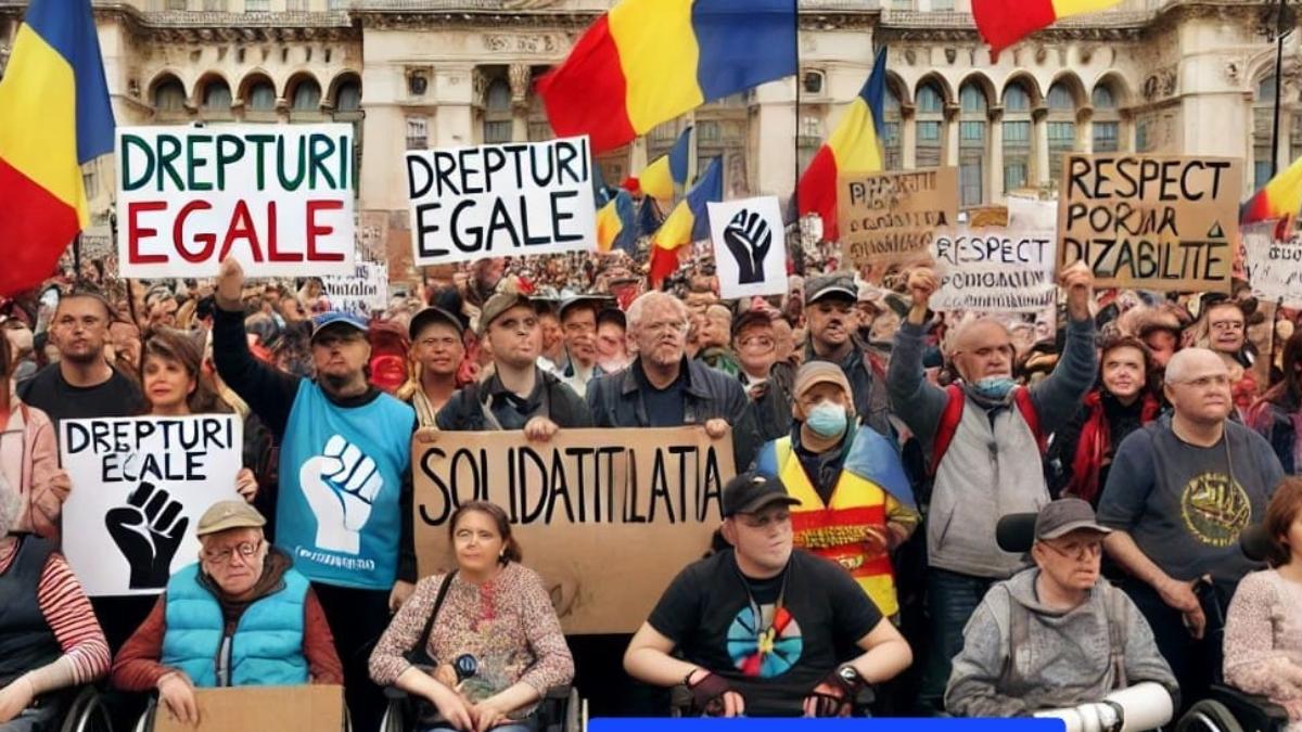 pensionari dizabilitati protest