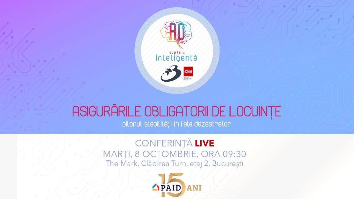 Conferin?a, organizat? ?n parteneriat cu PAID Rom?nia, marcheaz? Ziua?Interna?ional? pentru reducerea riscului?la dezastre, zi care ?ncurajeaz? fiecare cet??ean ?i guvern s? promoveze o cultur? global? cu privire la reducerea efectelor acestor fenomene a 