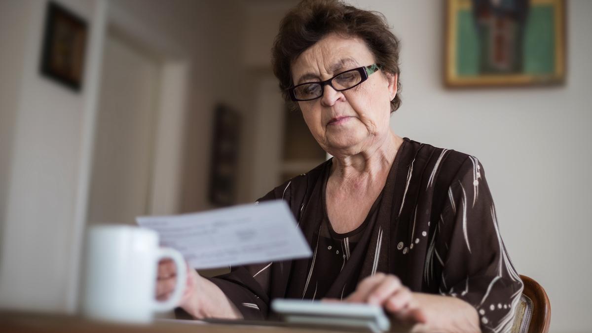 pensionar femeie getty images