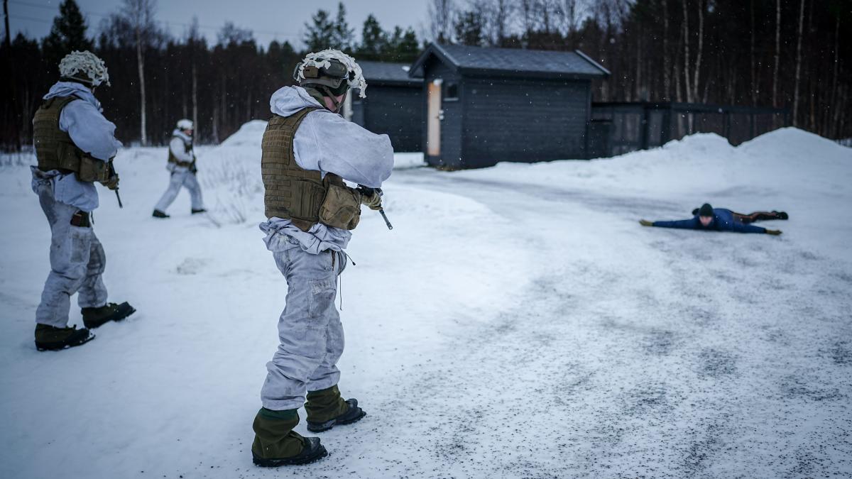 soldati de fronteira in norvegia