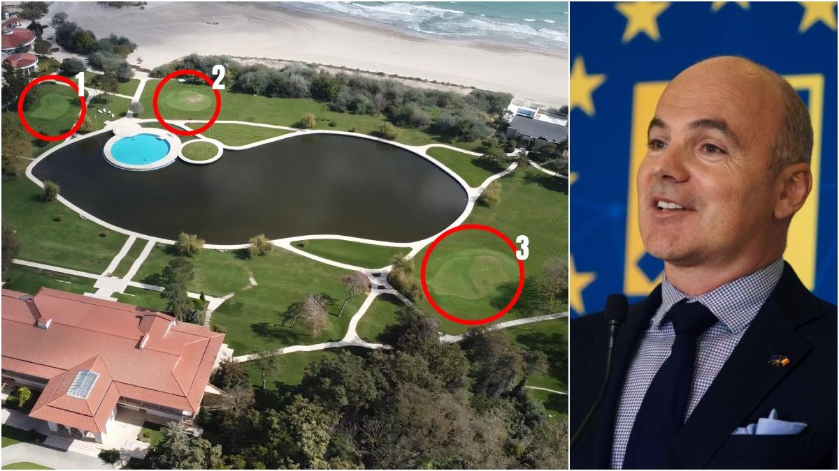 Rares Bogdan explica terenul de golf de la Neptun