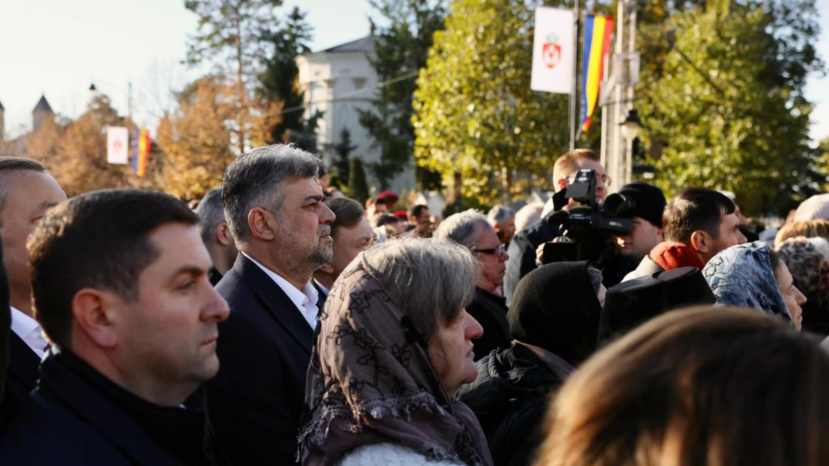 marcel ciolacu la slujba de la iasi