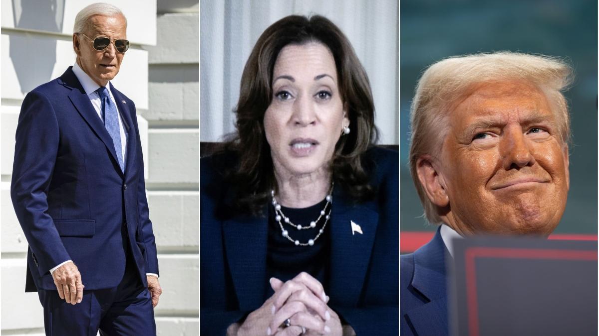 Joe Biden Kamala Harris Donald Trump