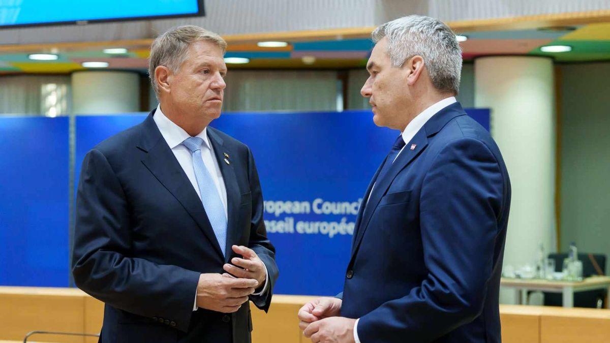 Klaus Iohannis Karl Nehammer