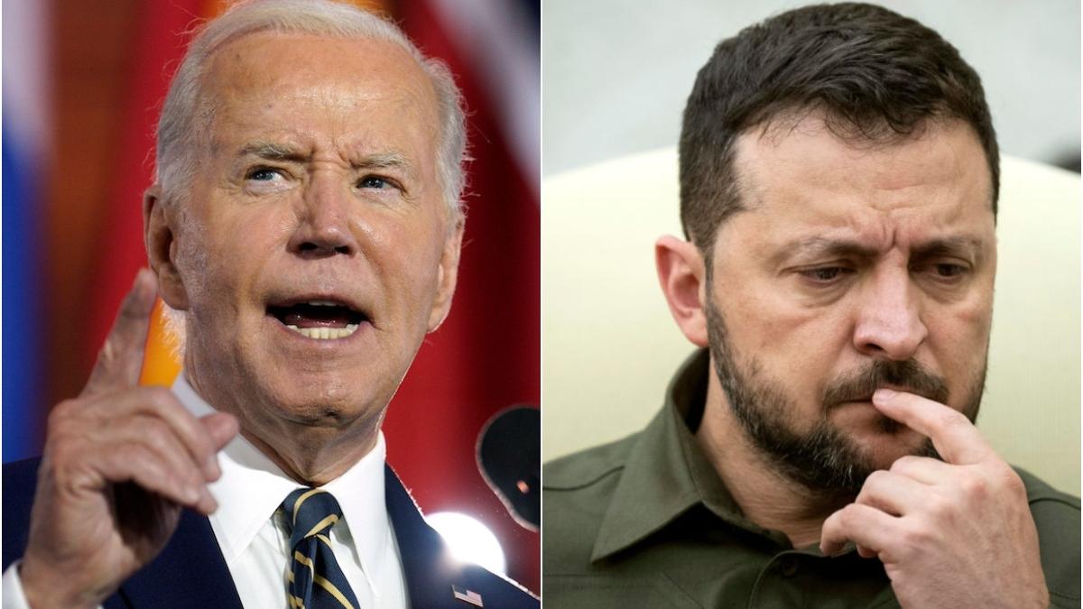 Joe Biden Volodimir Zelenski