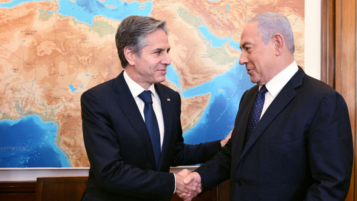 antony blinken si benjamin netanyahu