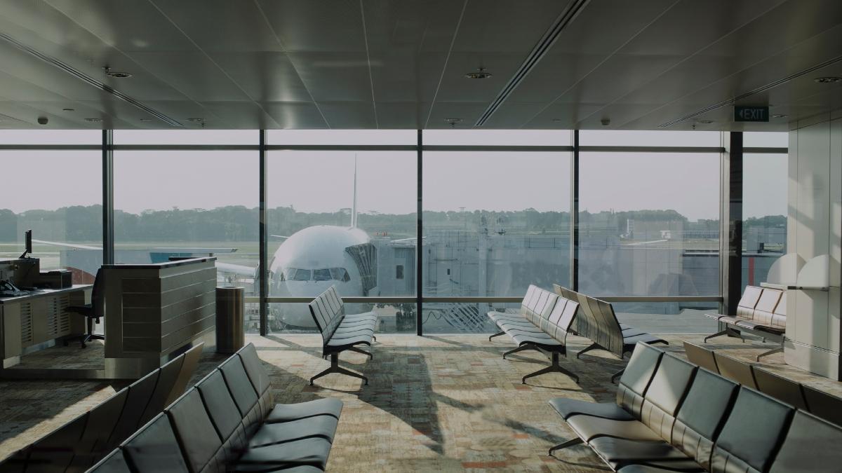 sala de asteptare aeroport