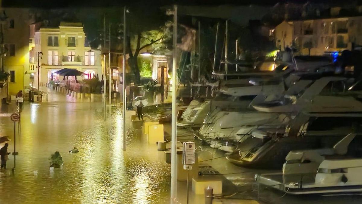 inundatii in saint tropez