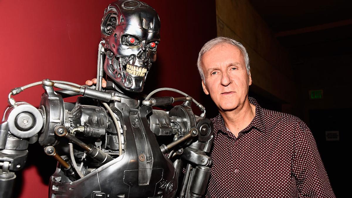 james cameron robot terminatorul