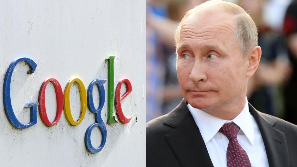 vladimir putin google