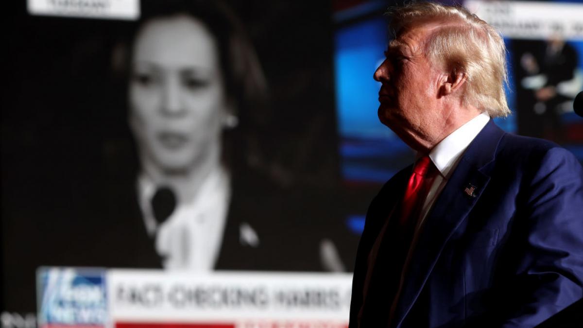 kamala harris si donald trump