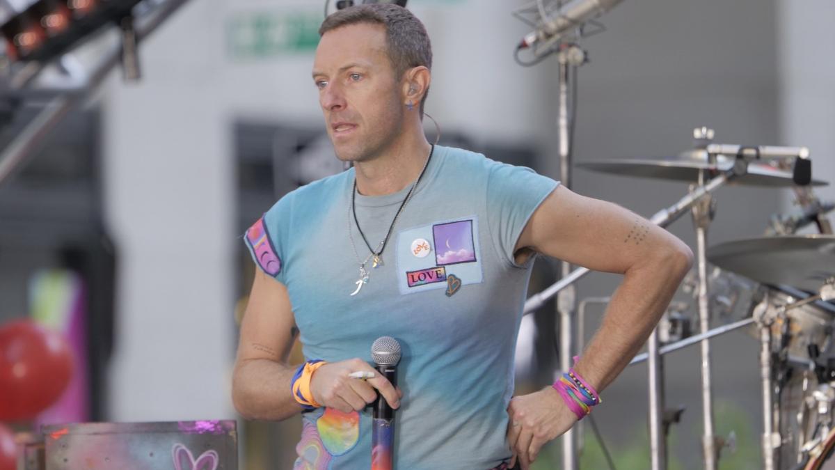 chris martin solist trupa coldplay concert