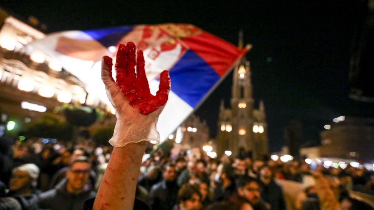 proteste in serbia