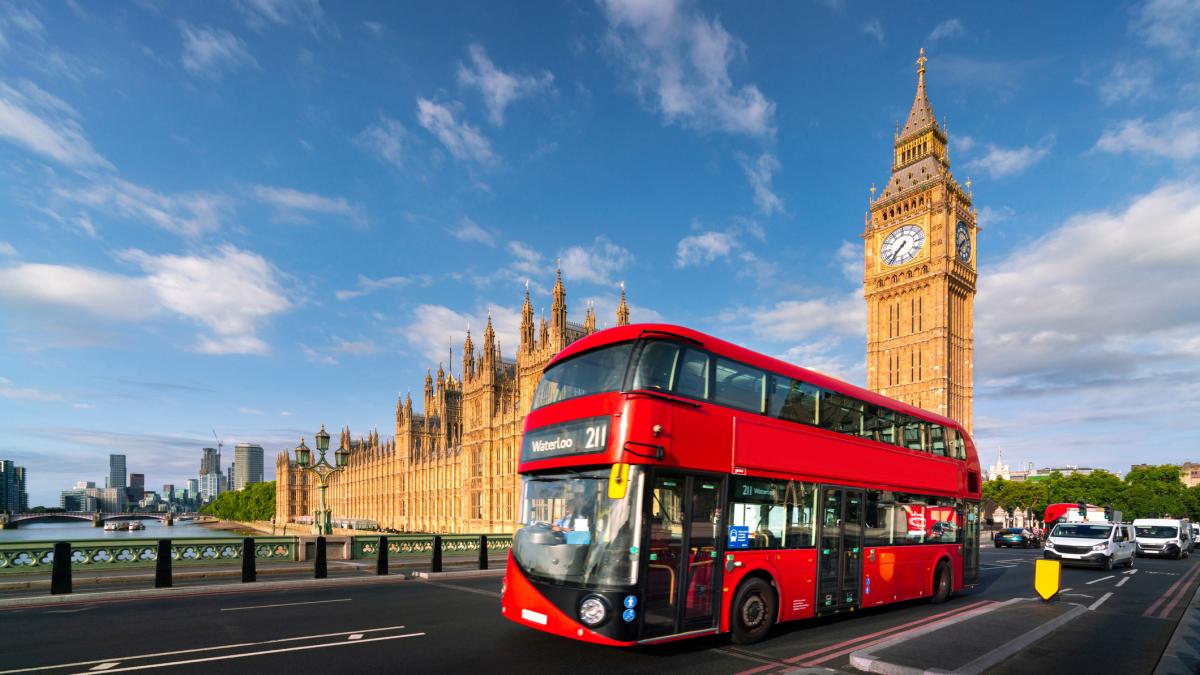 autobuz in londra