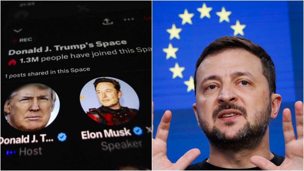 Zelenski Musk Trump