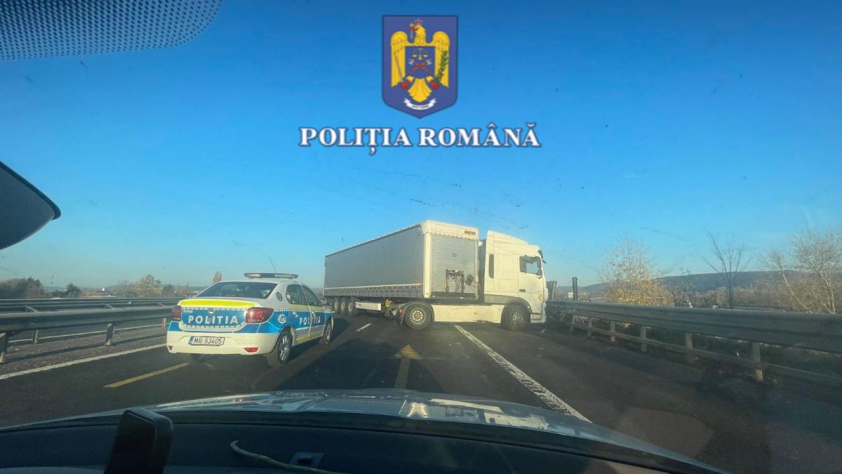 sofer polonez tir pe contrasens a1