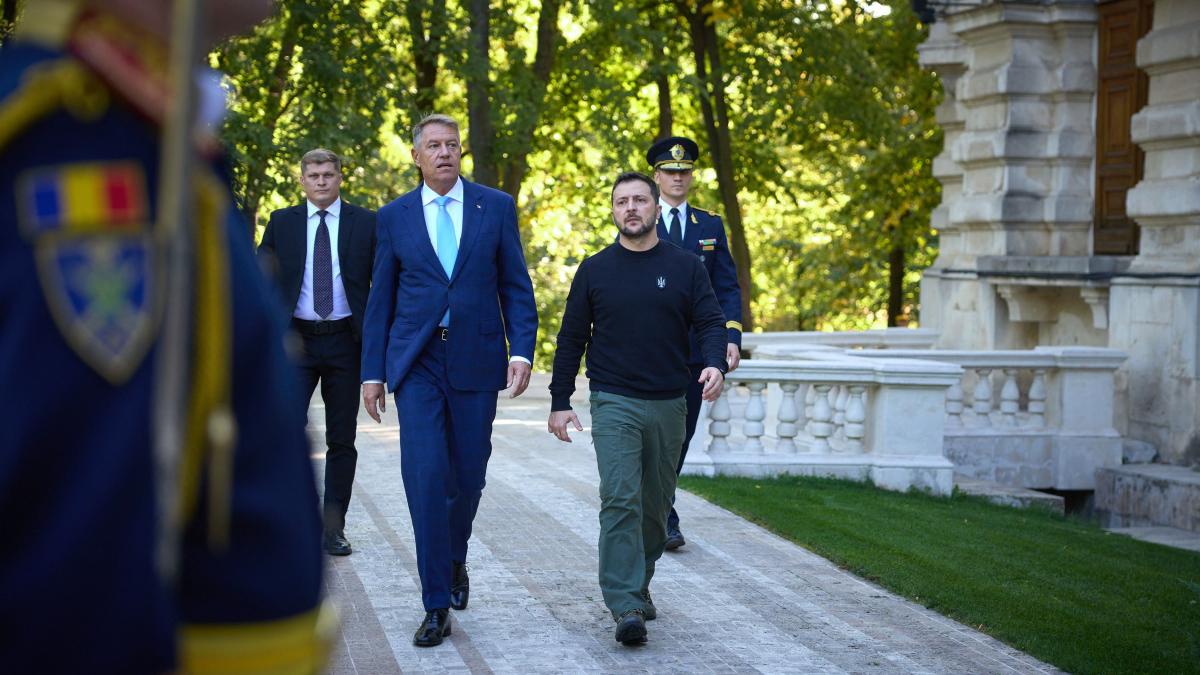 klaus iohannis si volodimir zelenski