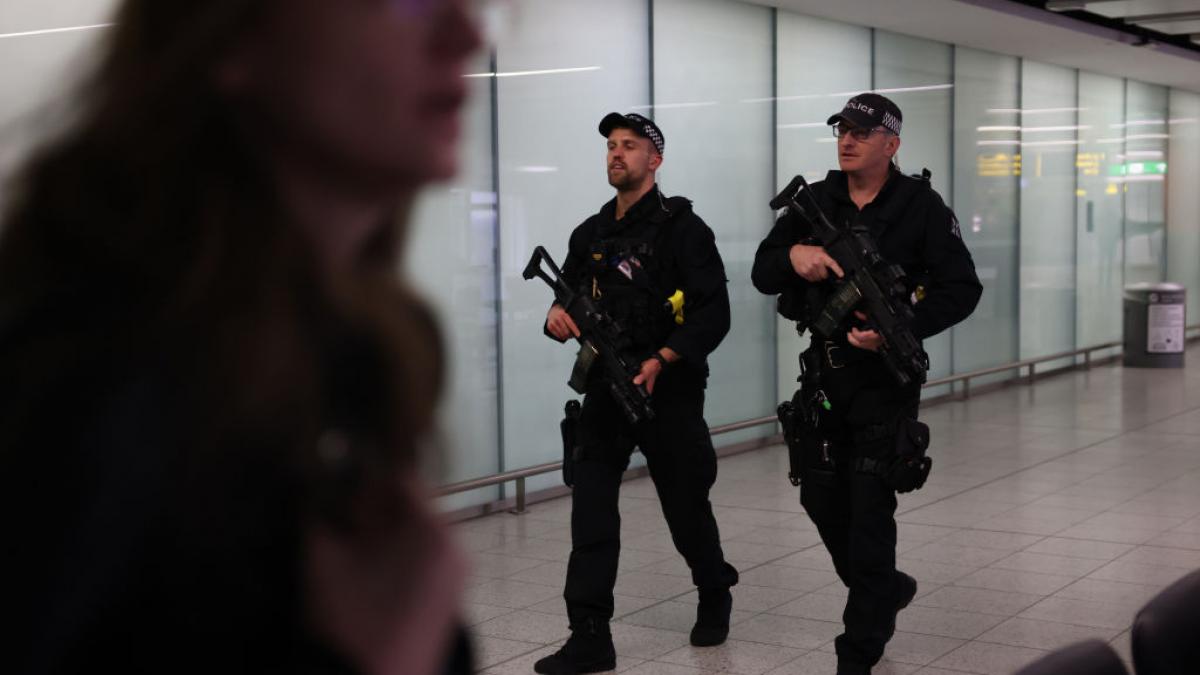 politie in aeroport