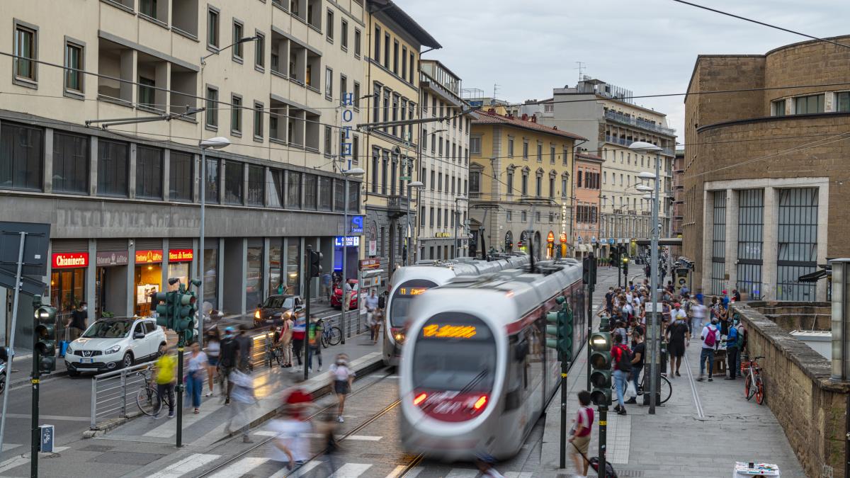 tramvaie in florenta