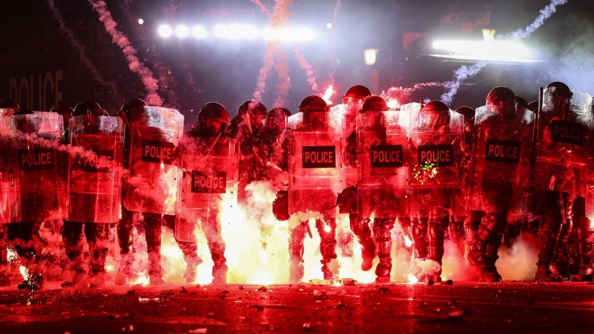 protest tbilisi georgia 30 noiembrie 2024