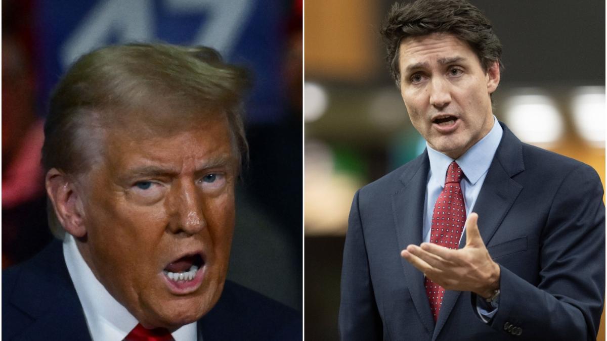 Donald Trump Justin Trudeau