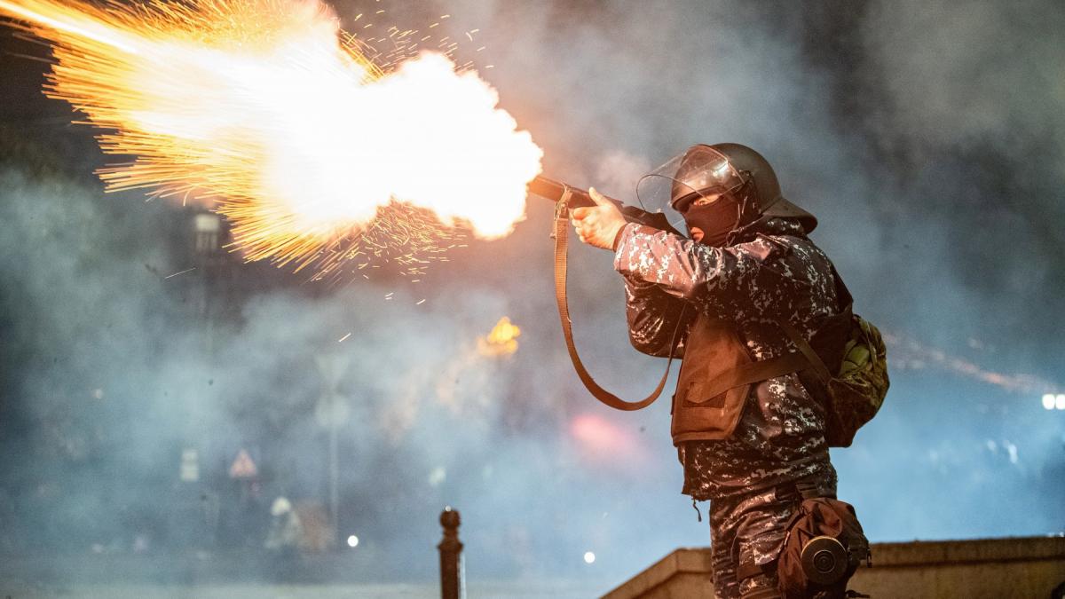 proteste in georgia