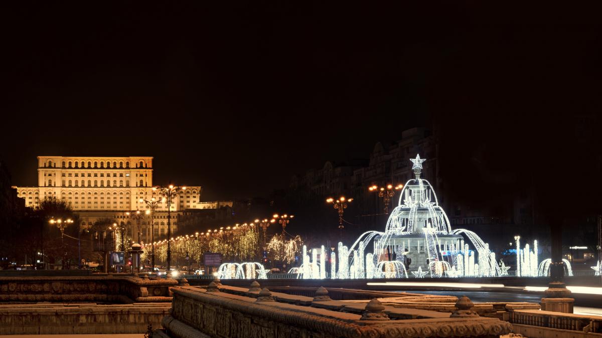 peisaj din bucuresti