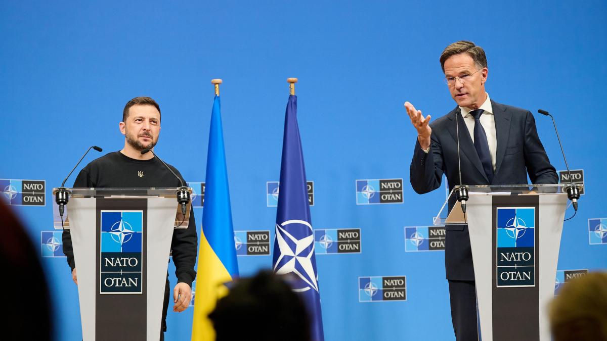 volodimir zelenski si mark rutte