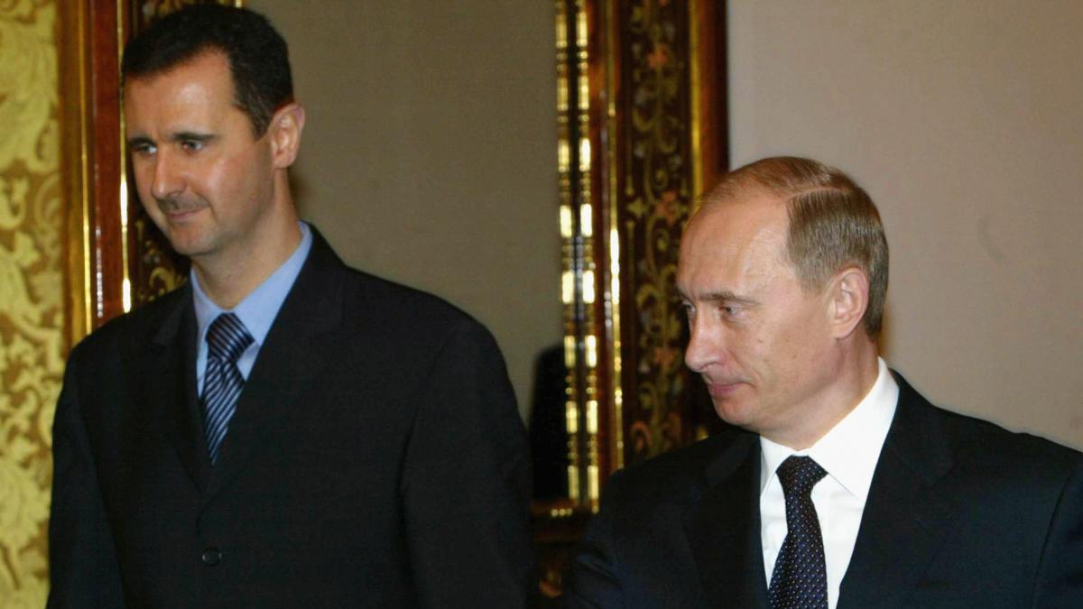 bashar al assad vladimir putin moscova rusia