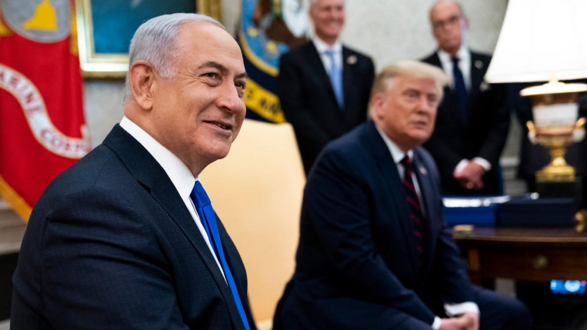 benjamin netanyahu si donald trump