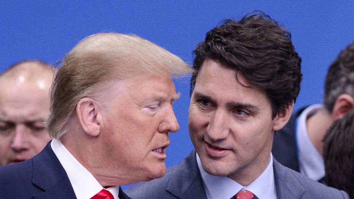 Donald Trump Justin trudeau