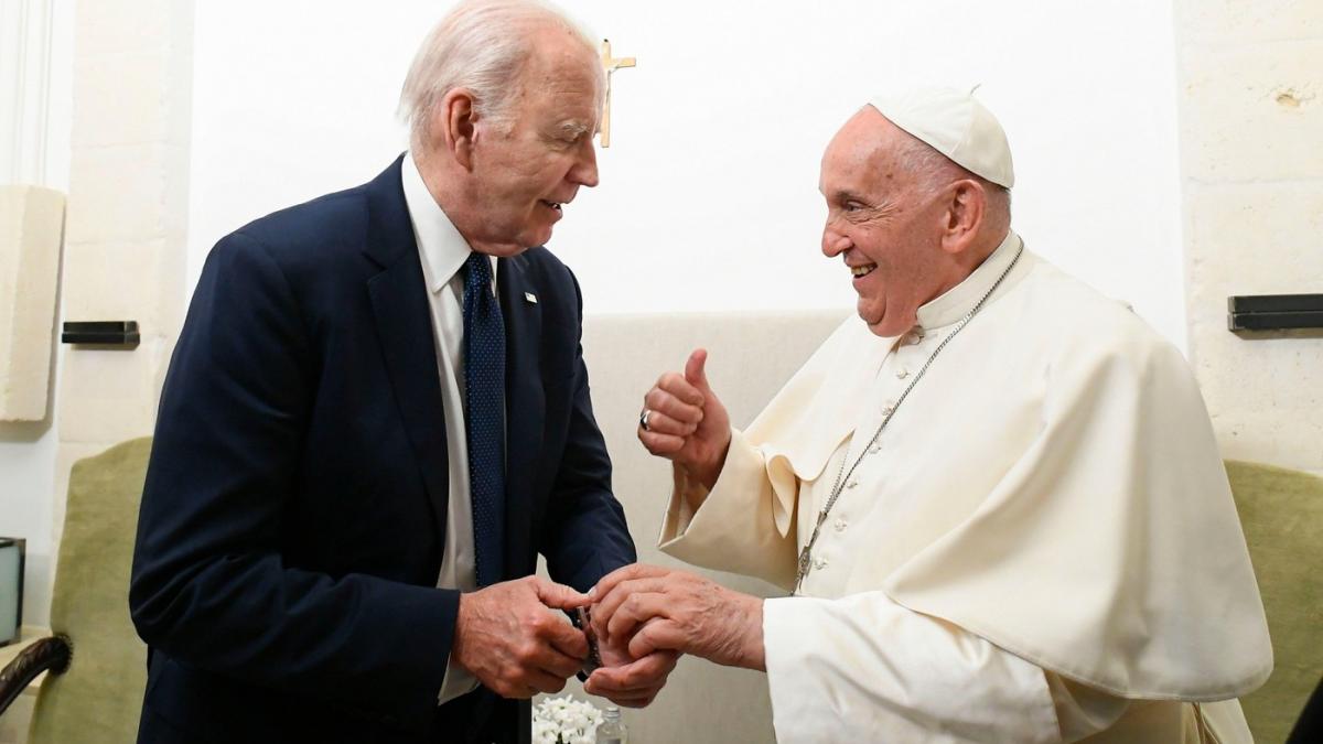 joe biden si papa francisc