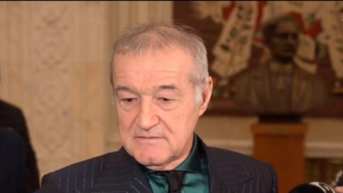 Gigi Becali i-a cerut iertare lui Marcel Ciolacu, înainte de a depune jurământul în Parlament